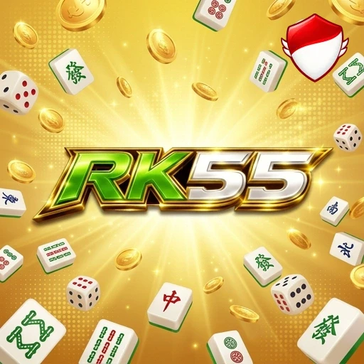 Layar panduan masuk akun rk55 setelah APK terpasang di Android